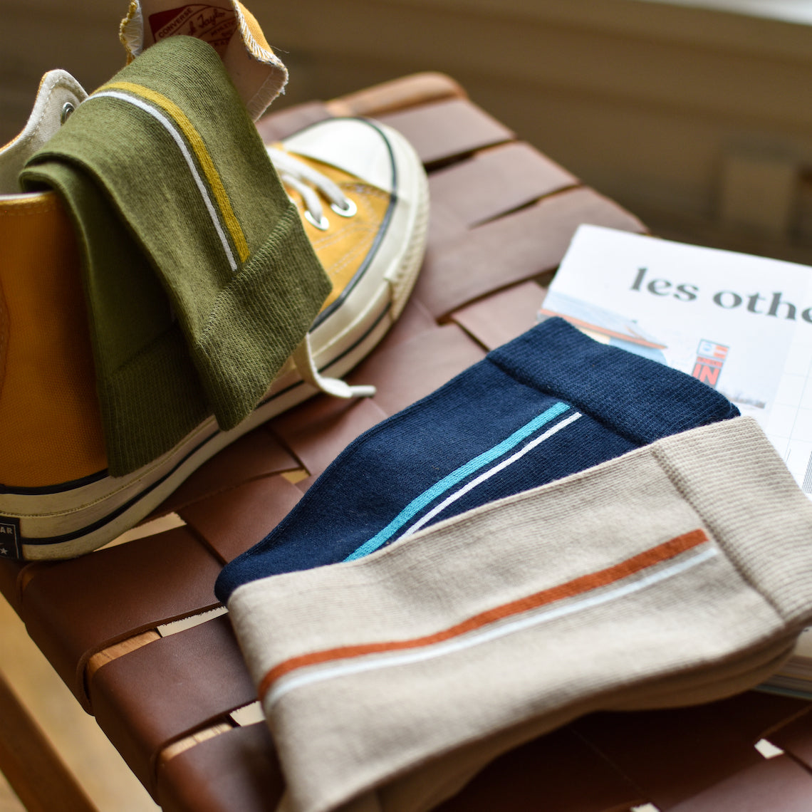 Les Chaussettes Bussière 🇫🇷 Homme - Packs x3