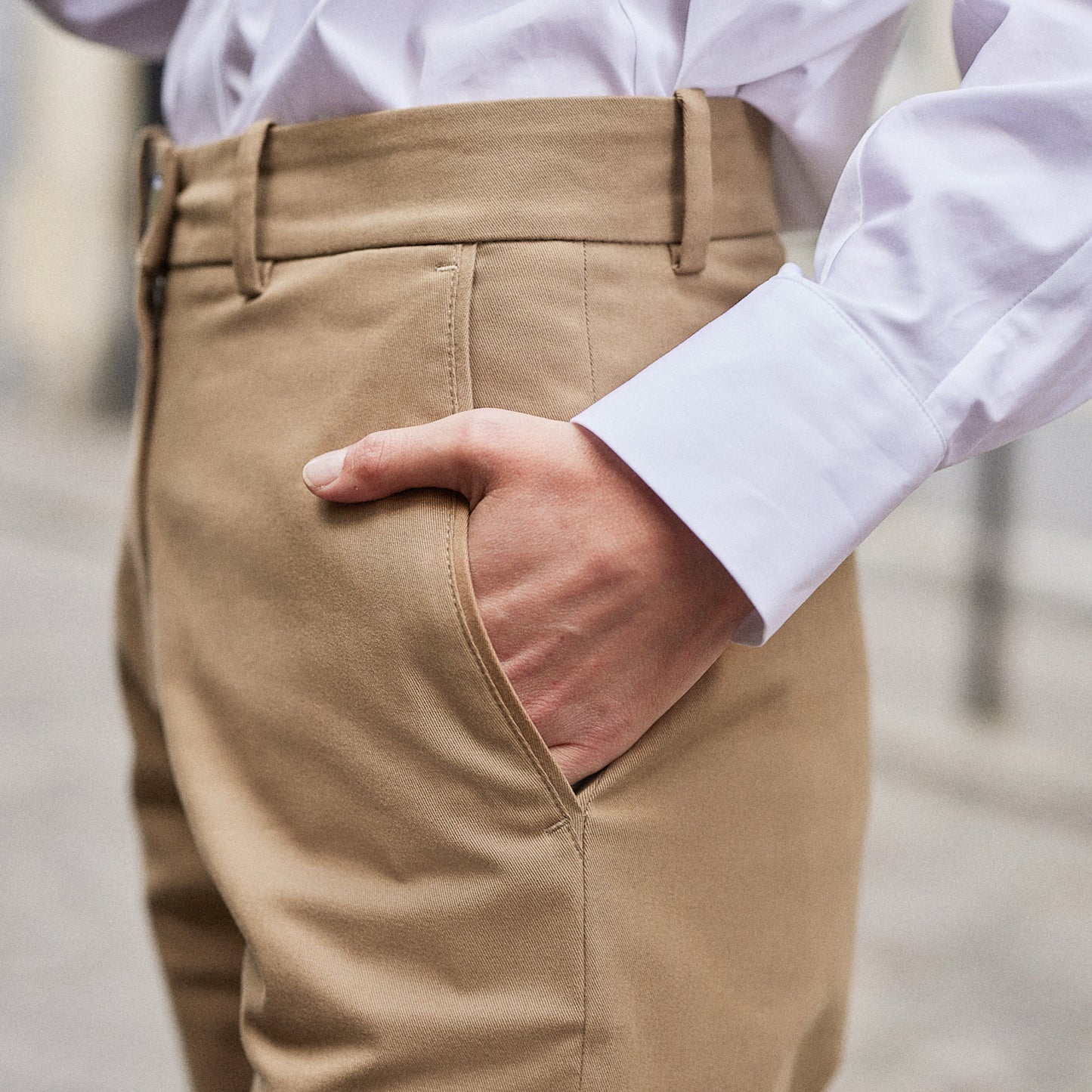 Le Chino Coton Oeko-Tex Femme