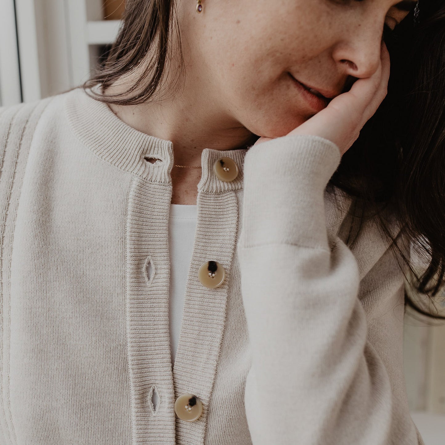 Le Cardigan Mérinos Femme