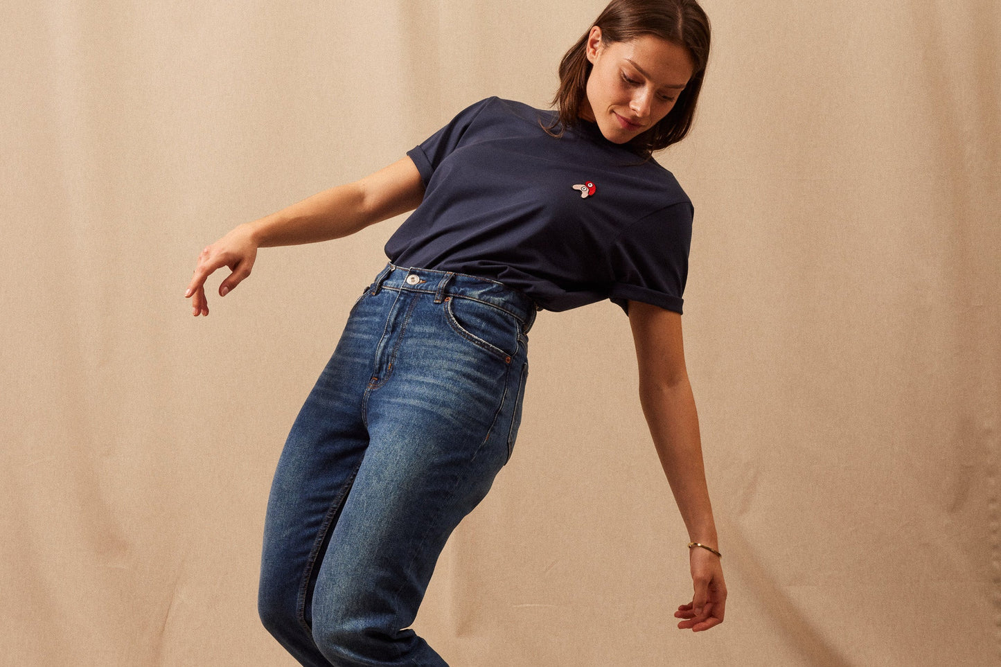 Le T-shirt Coton Supima Femme par Julien Michaud