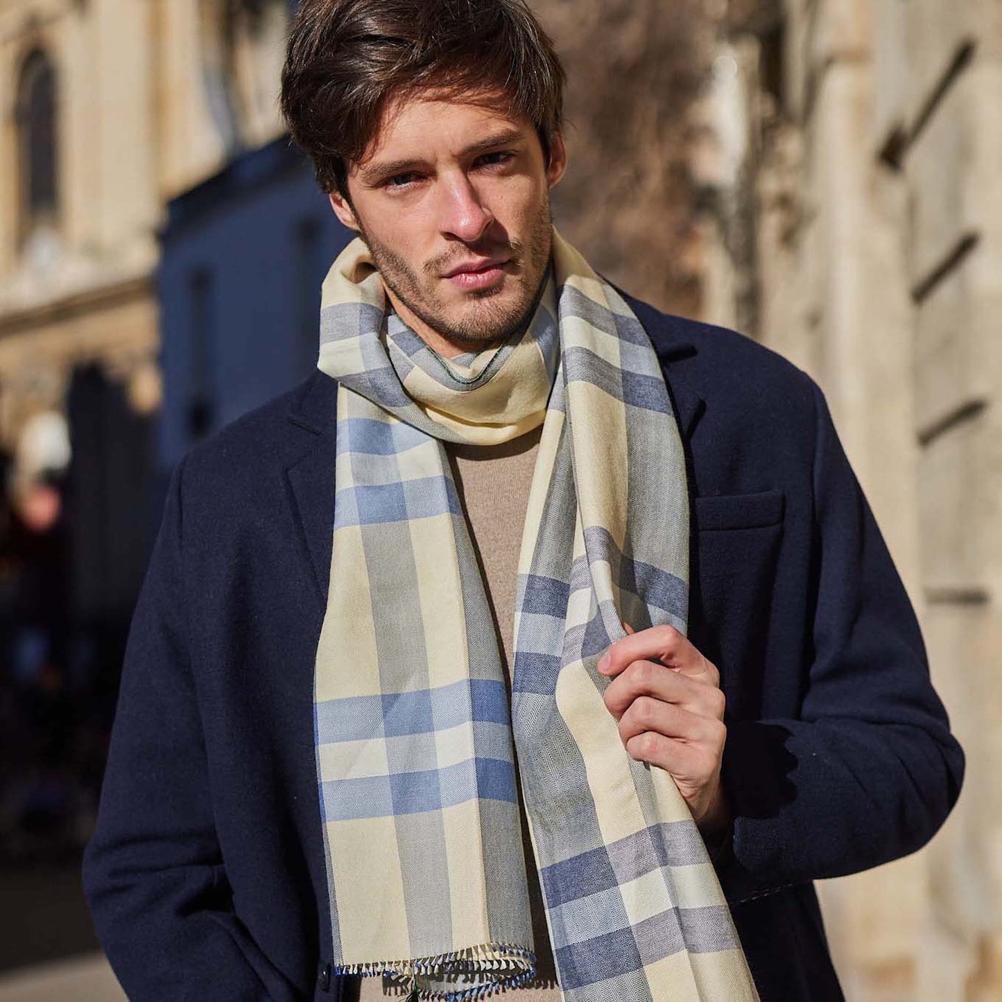 L'Echarpe Cachemire, Laine & Soie Oversize