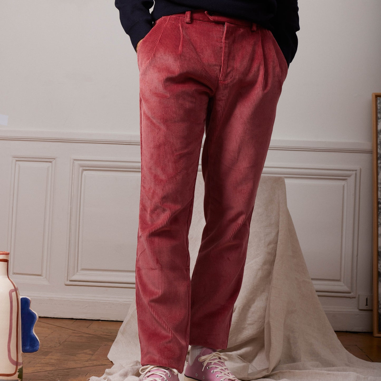 Le Pantalon Velours Homme