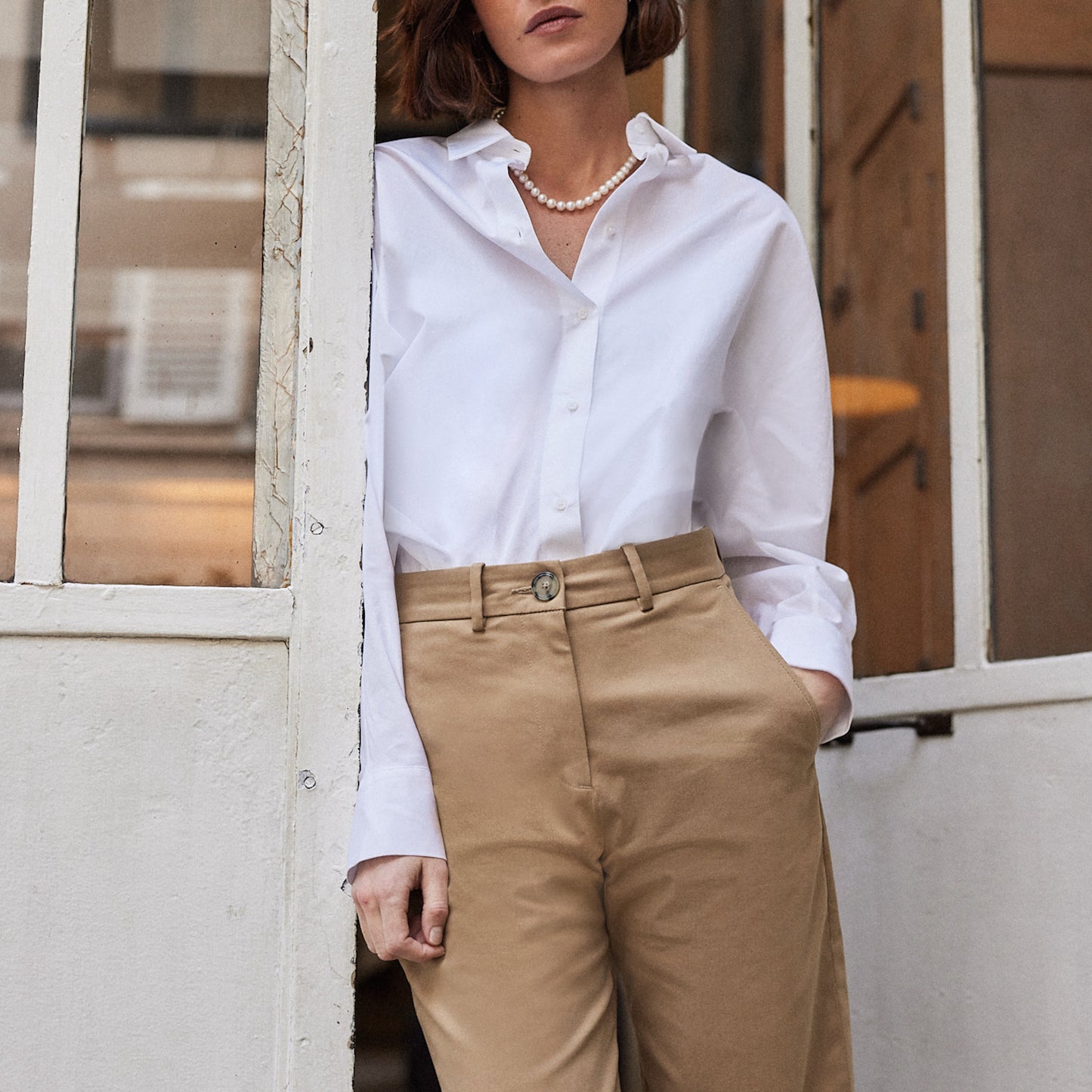 Le Chino Coton Oeko-Tex Femme