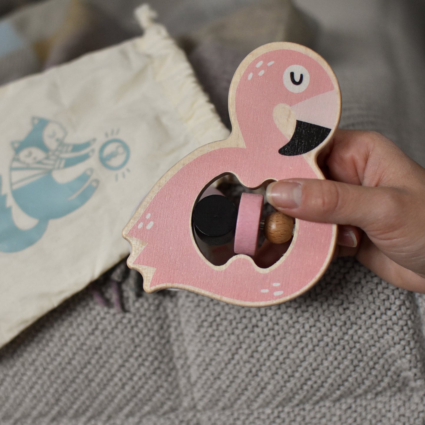 Vilac - Hochet Flamingo
