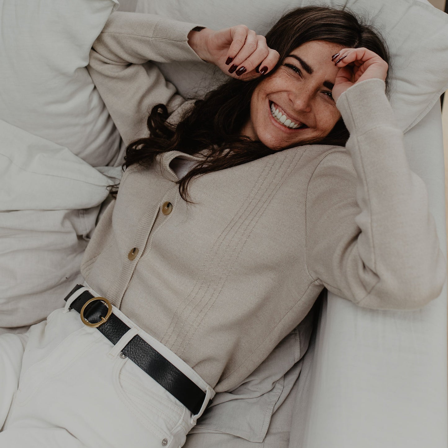 Le Cardigan Mérinos Femme