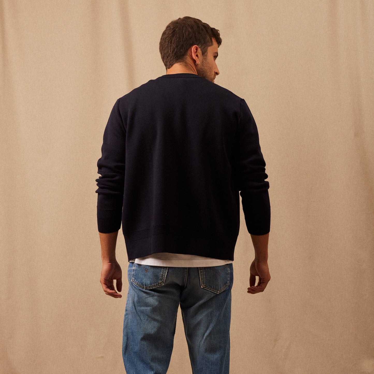 Le Cardigan Mérinos Homme par Julien Michaud