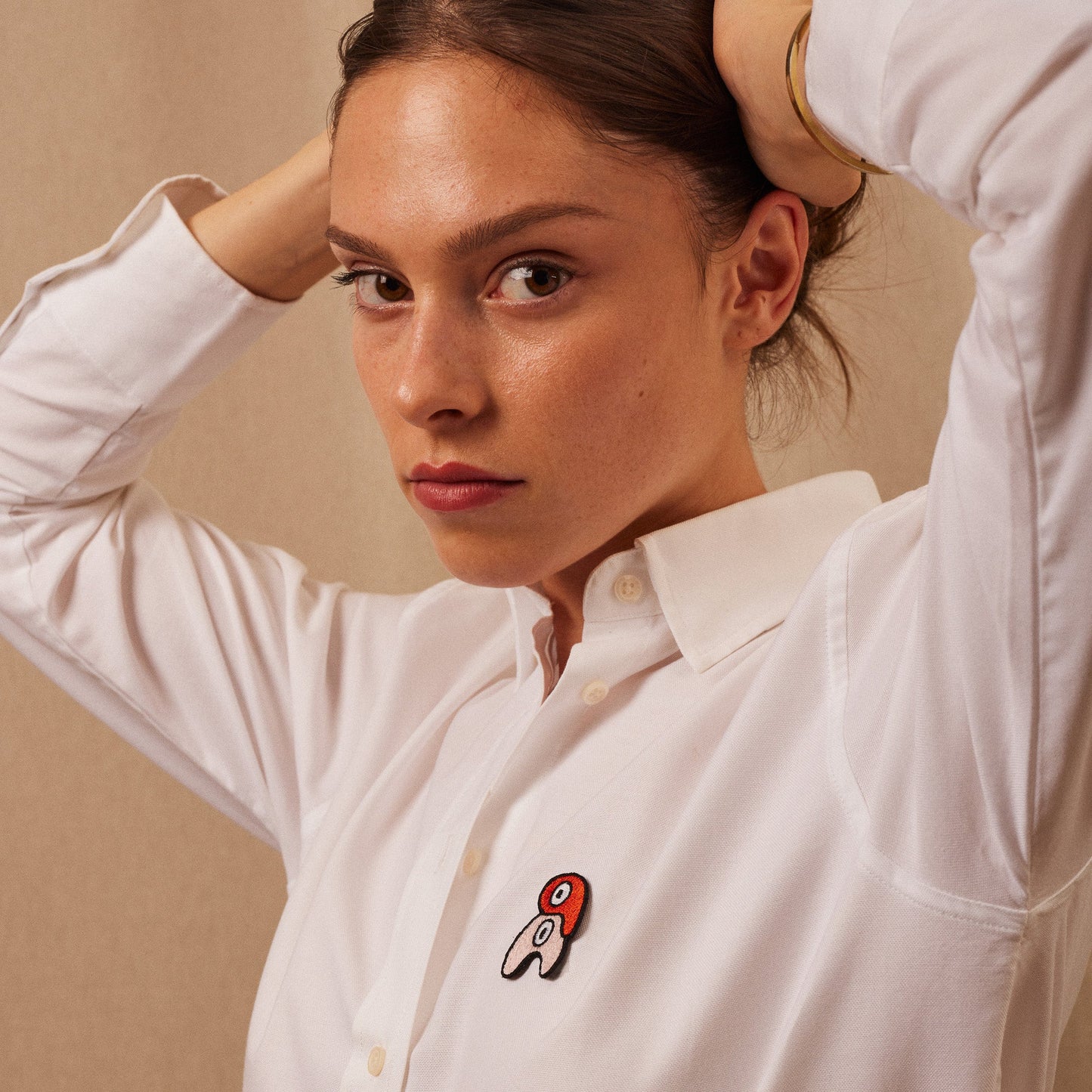 La Chemise Oxford Oeko-Tex Femme par Julien Michaud