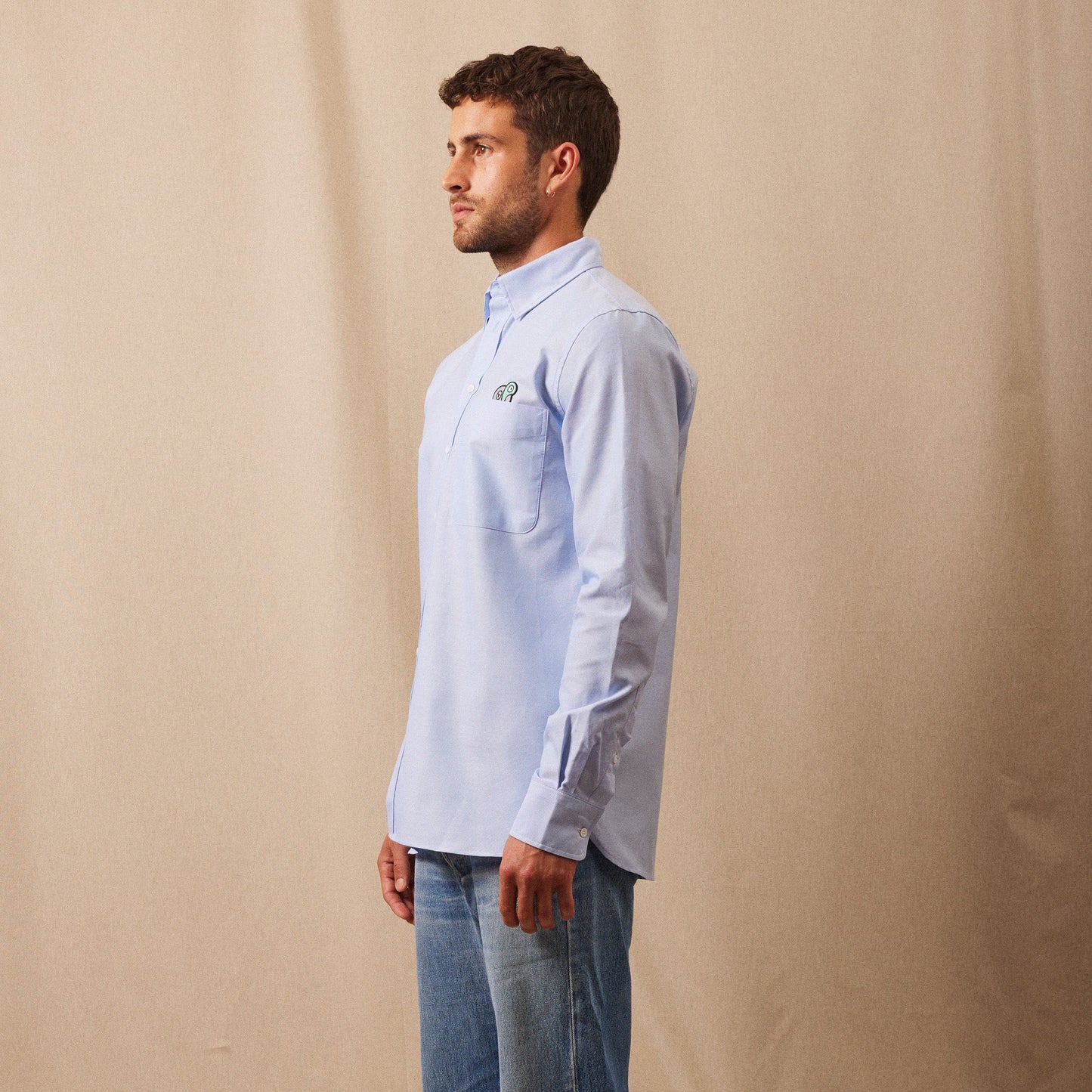 La Chemise Oxford Oeko-Tex Homme par Julien Michaud