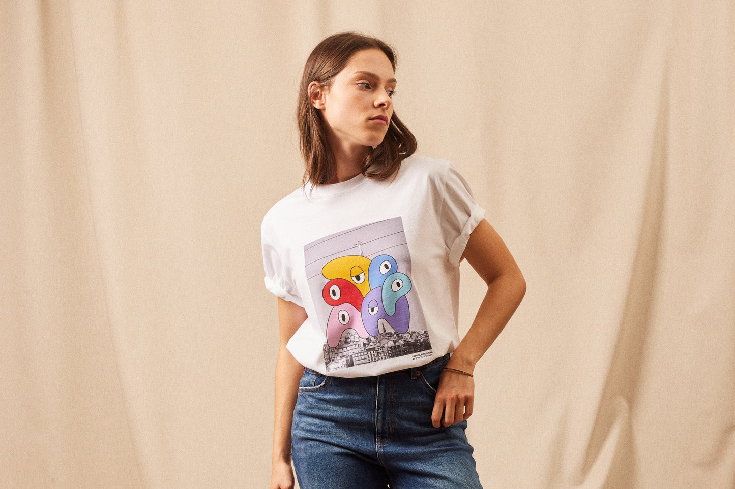 Le T-shirt Coton Supima Porto par Julien Michaud