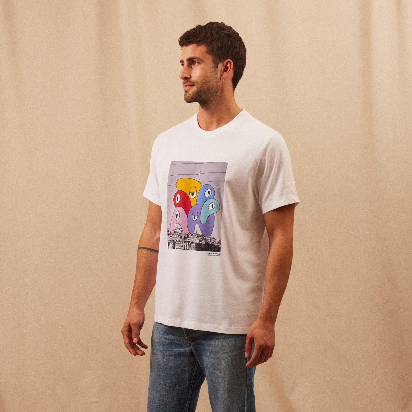 Le T-shirt Coton Supima Porto par Julien Michaud