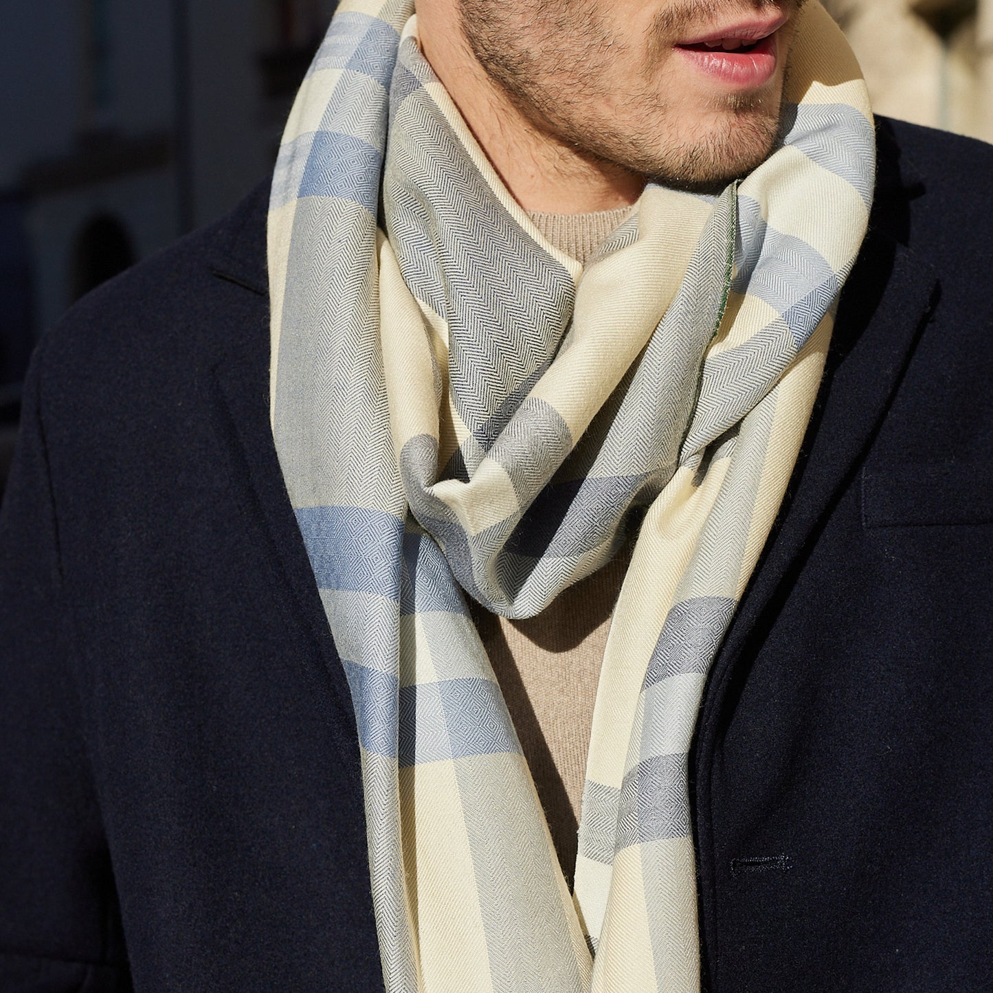 L'Echarpe Cachemire, Laine & Soie Oversize