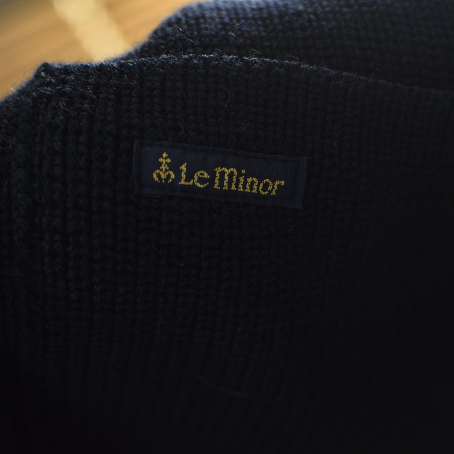 Le Minor - Le Blouson en Maille Zippé