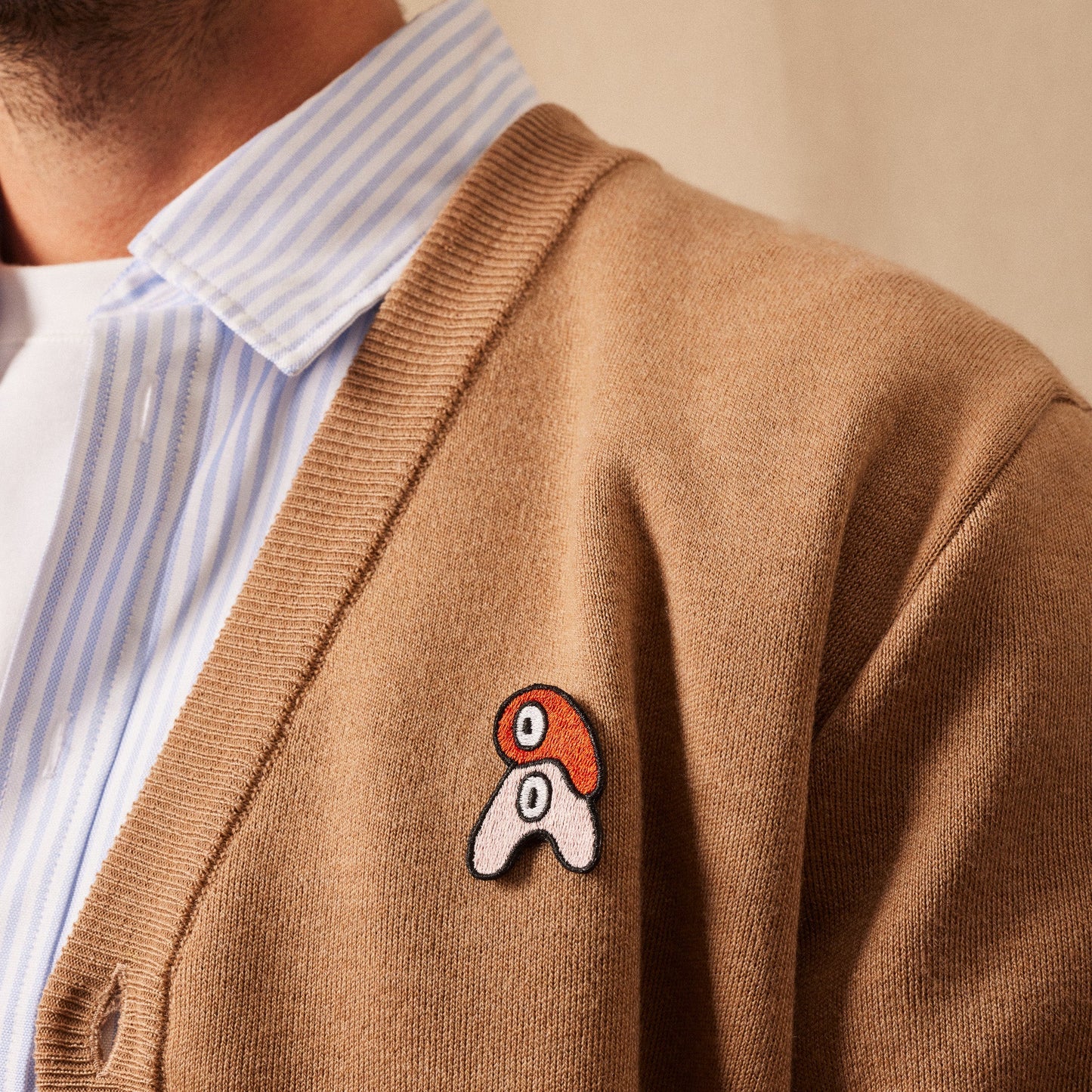 Le Cardigan Mérinos Homme par Julien Michaud