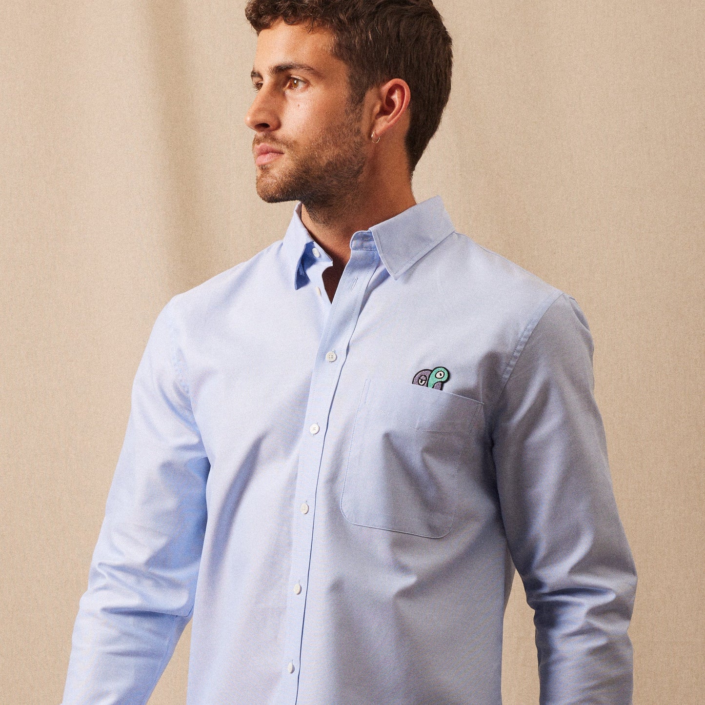 La Chemise Oxford Oeko-Tex Homme par Julien Michaud