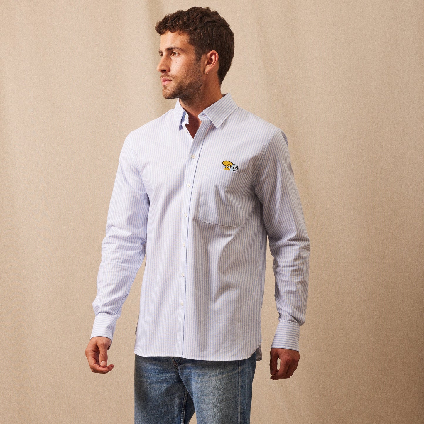 La Chemise Oxford Oeko-Tex Homme par Julien Michaud