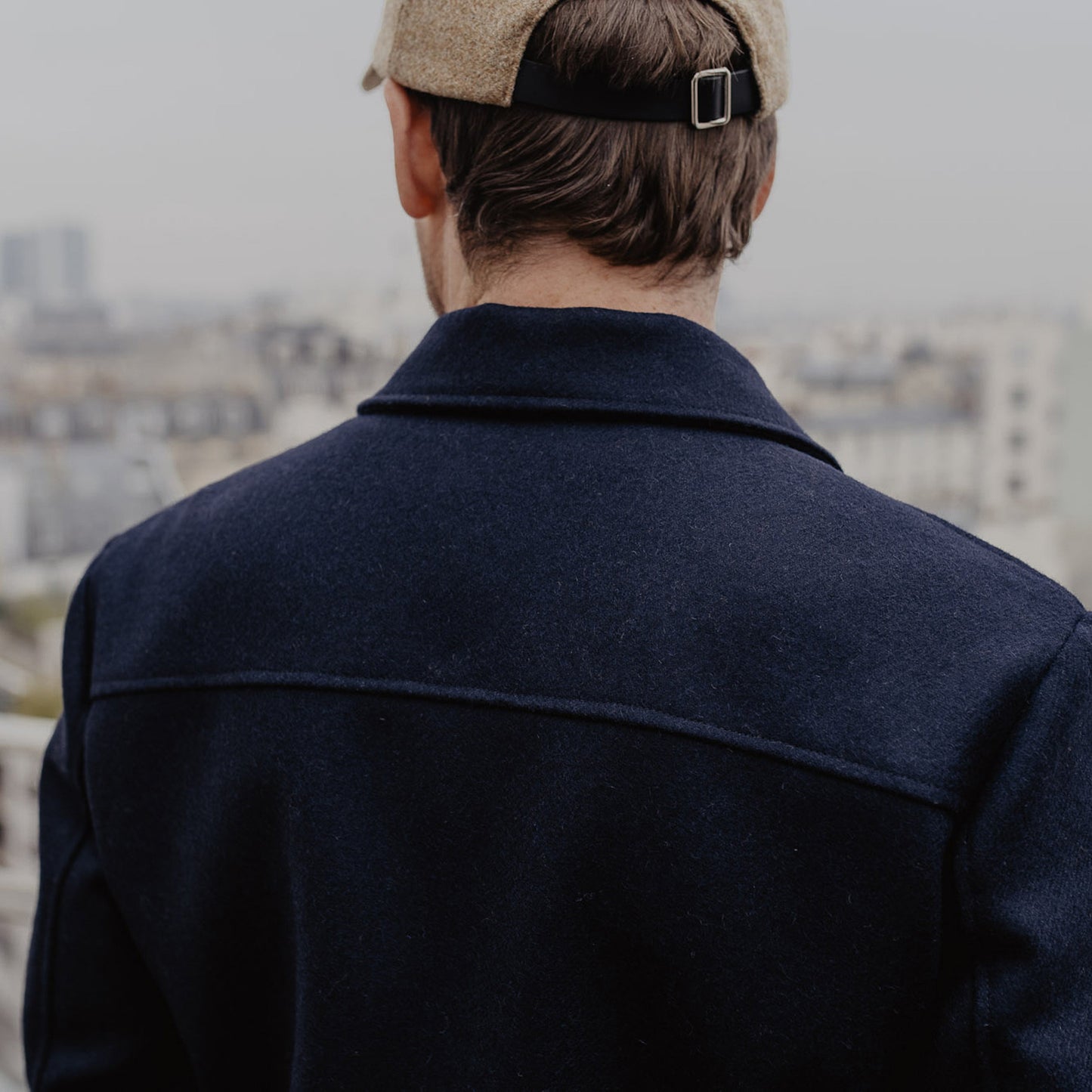 Le Blouson Laine Shetland