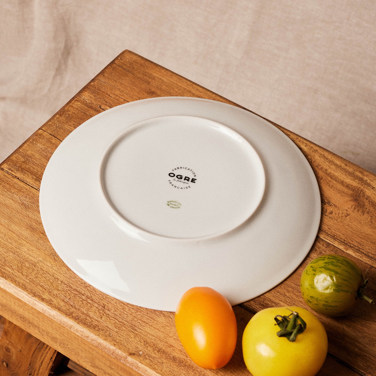 Ogre La Fabrique - Pack 4x Grandes Assiettes