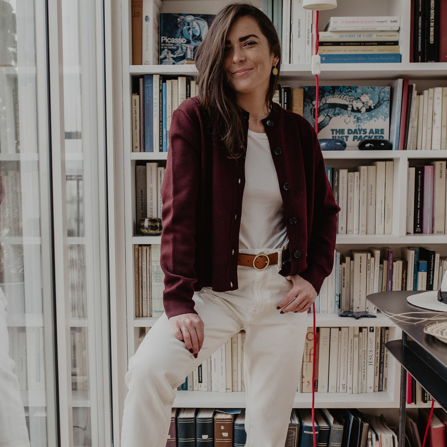 Le Cardigan Mérinos Femme