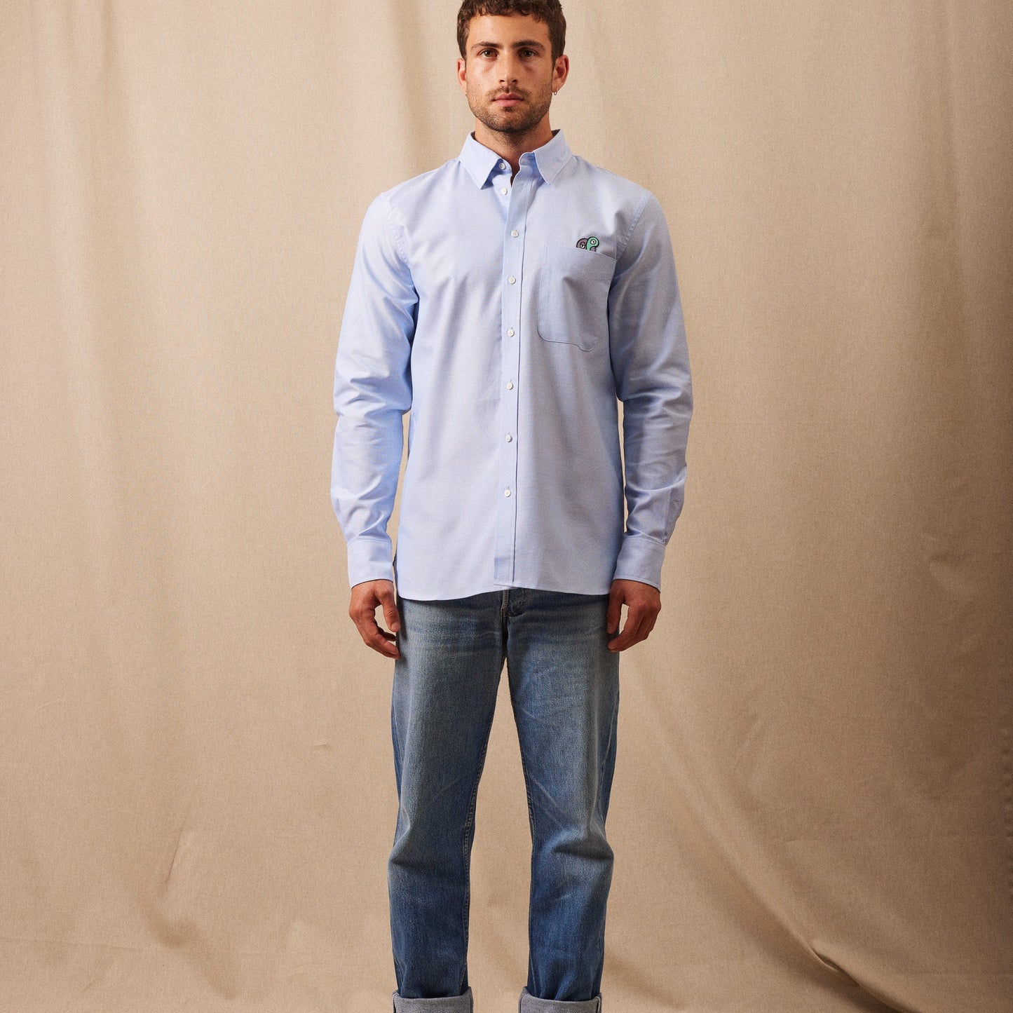 La Chemise Oxford Oeko-Tex Homme par Julien Michaud