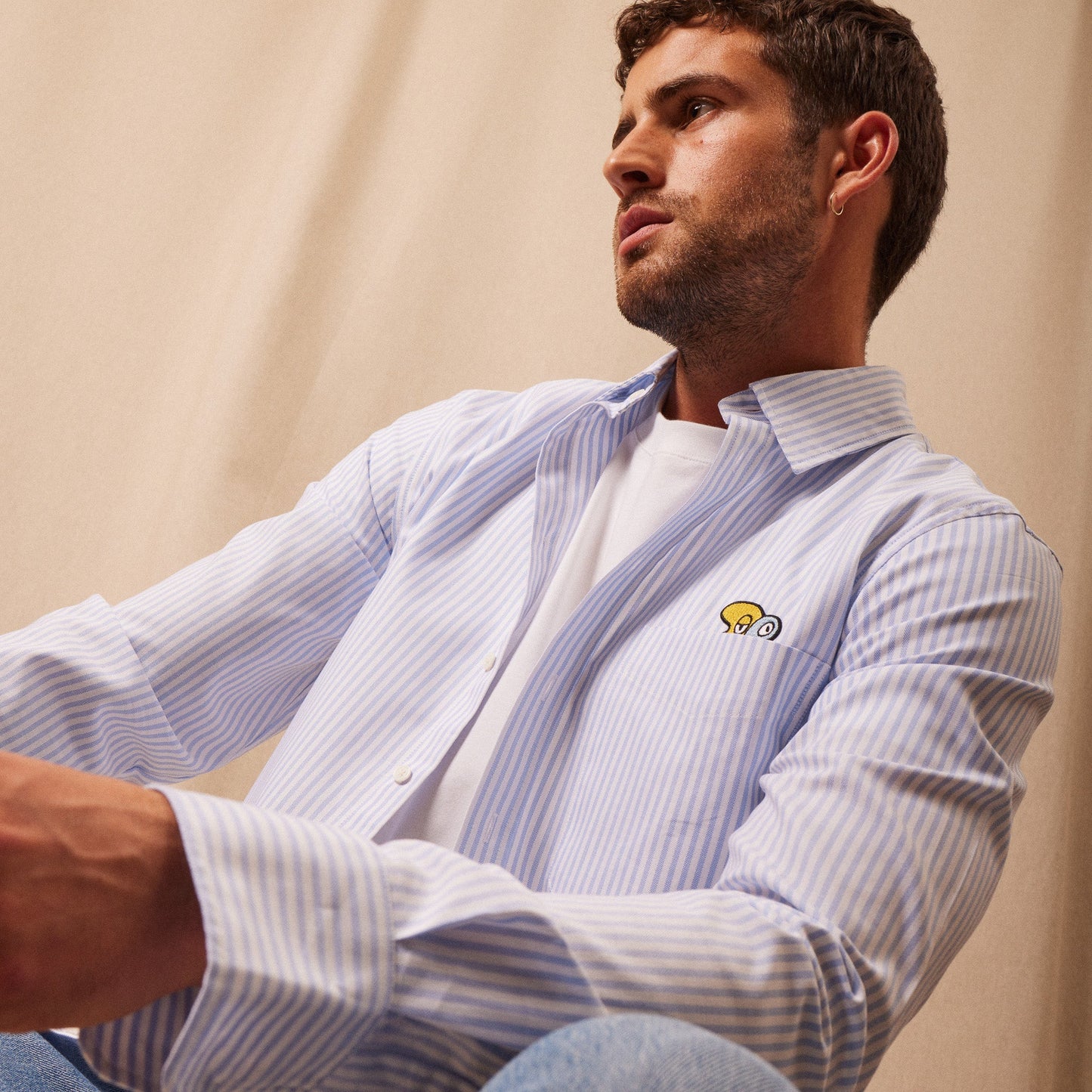 La Chemise Oxford Oeko-Tex Homme par Julien Michaud
