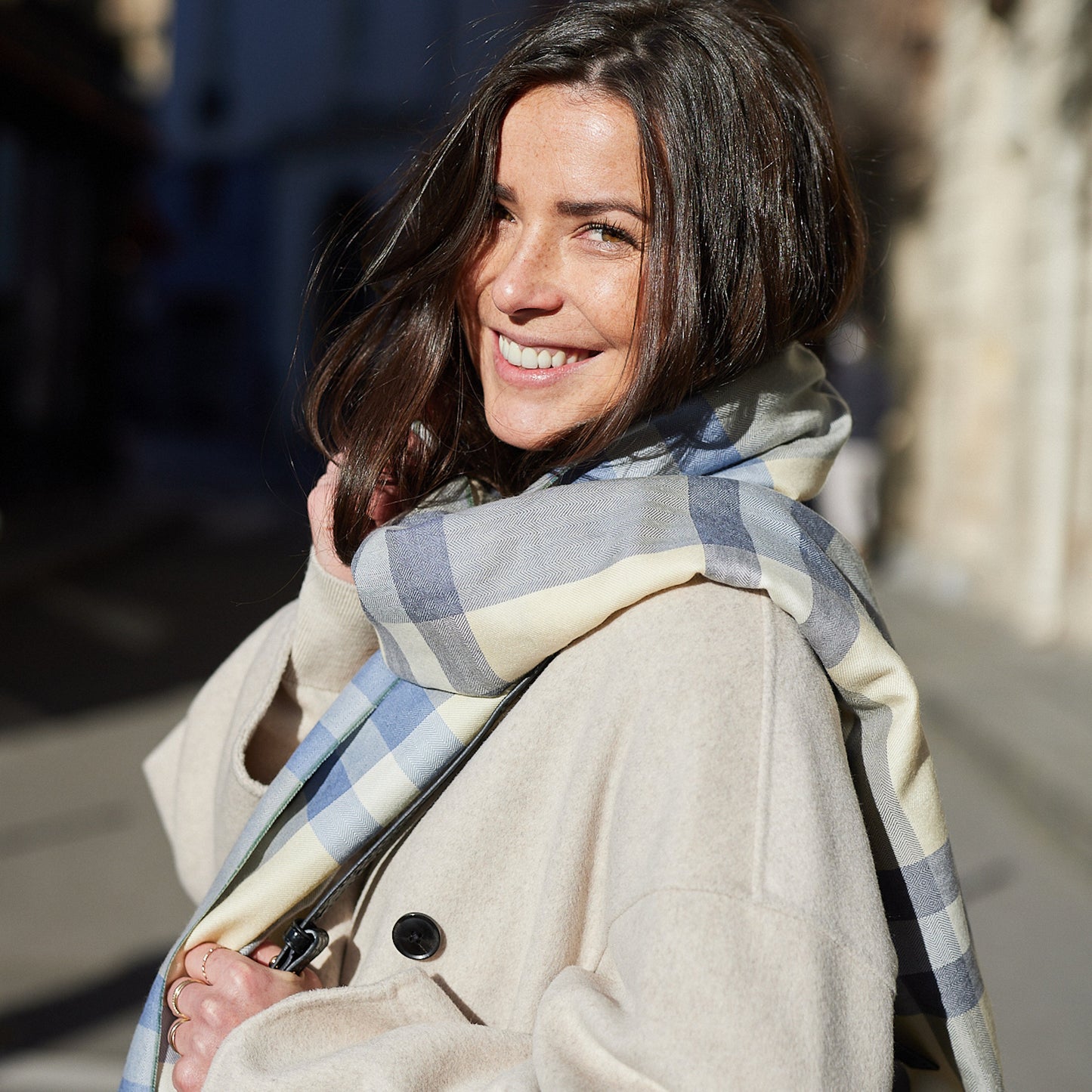 L'Echarpe Cachemire, Laine & Soie Oversize