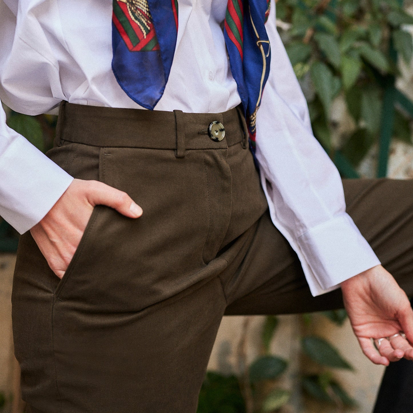 Le Chino Coton Oeko-Tex Femme