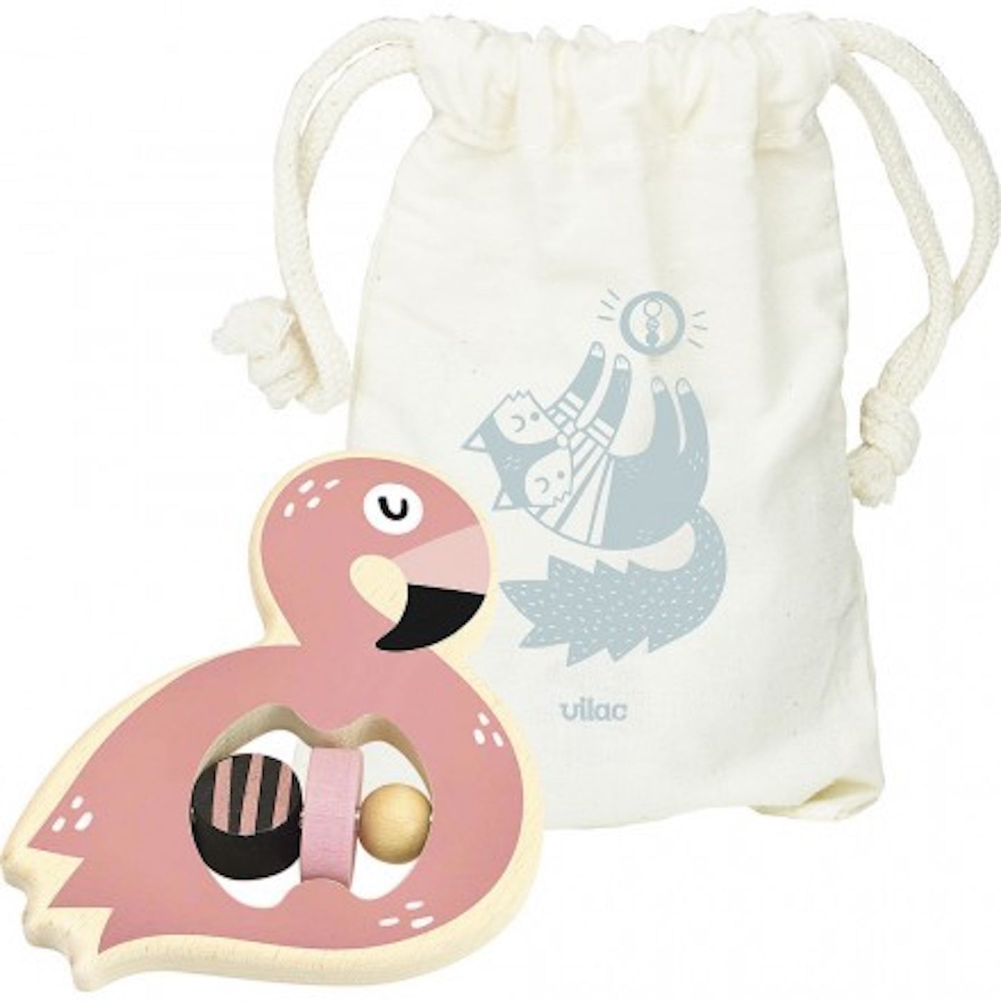 Vilac - Hochet Flamingo
