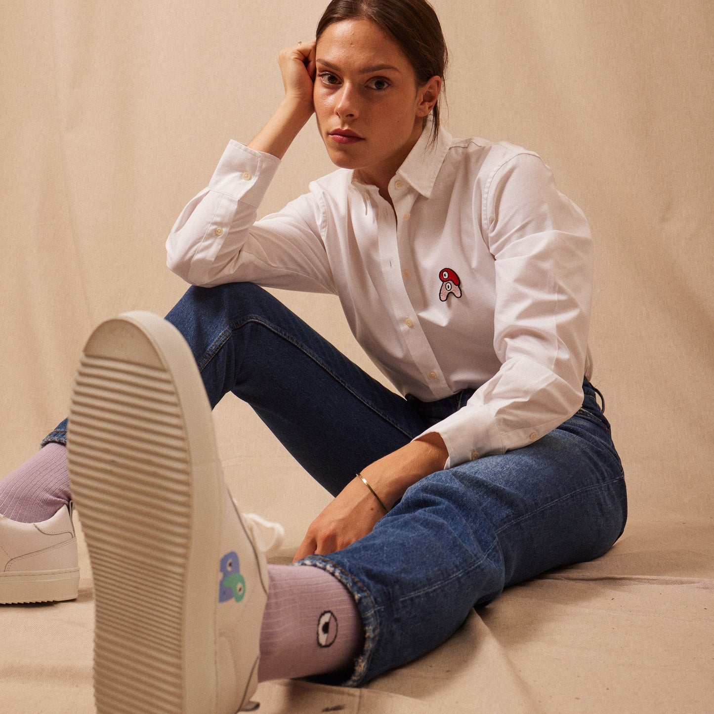 La Chemise Oxford Oeko-Tex Femme par Julien Michaud