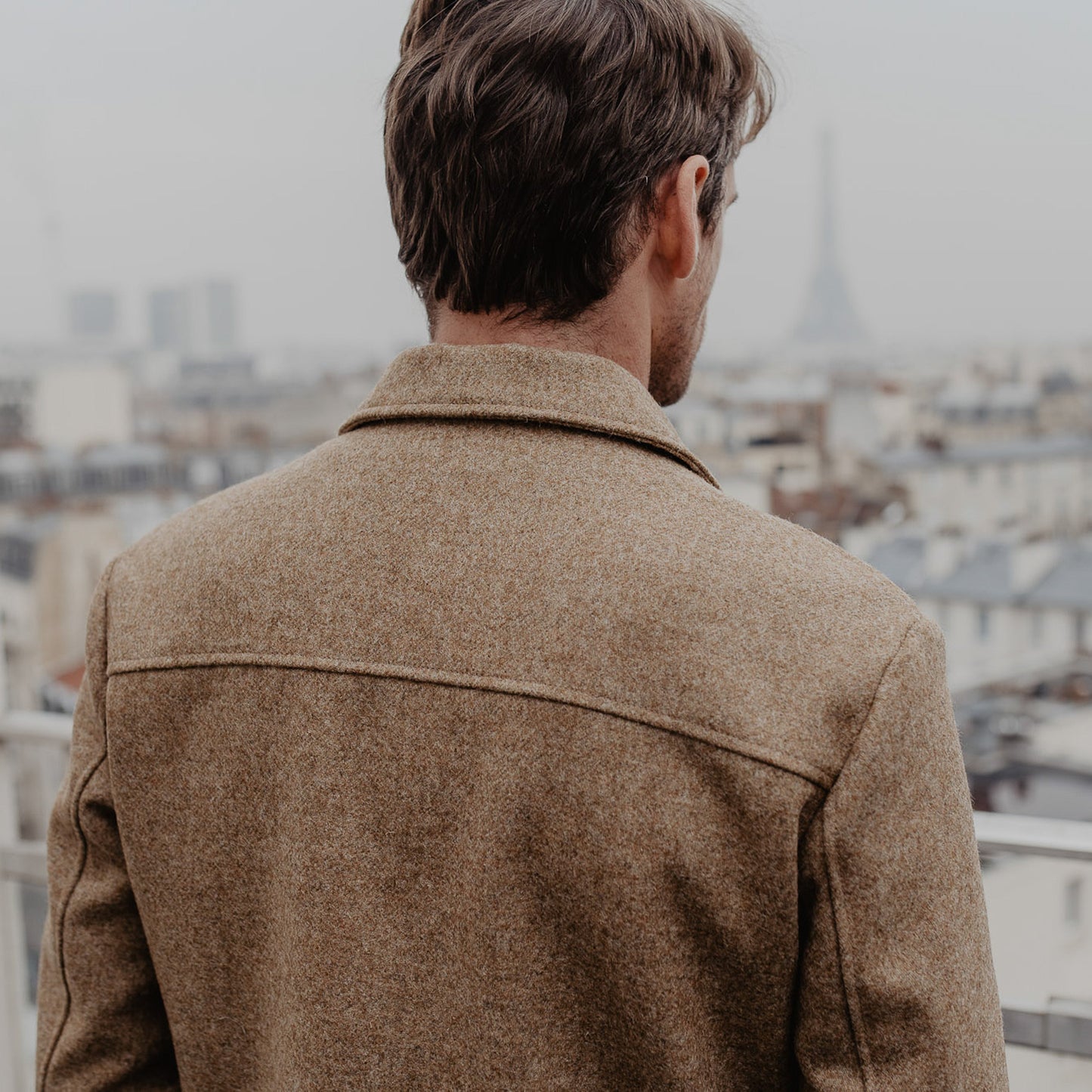 Le Blouson Laine Shetland