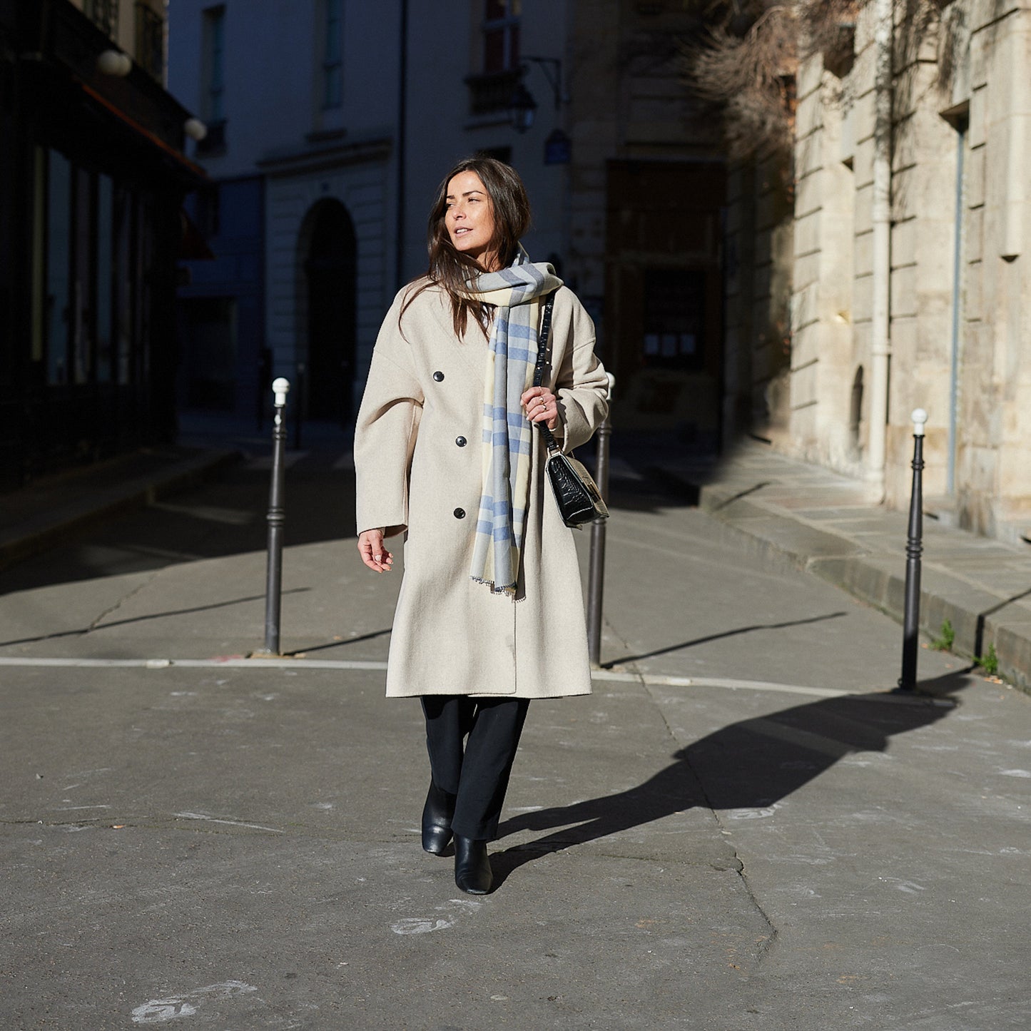 L'Echarpe Cachemire, Laine & Soie Oversize