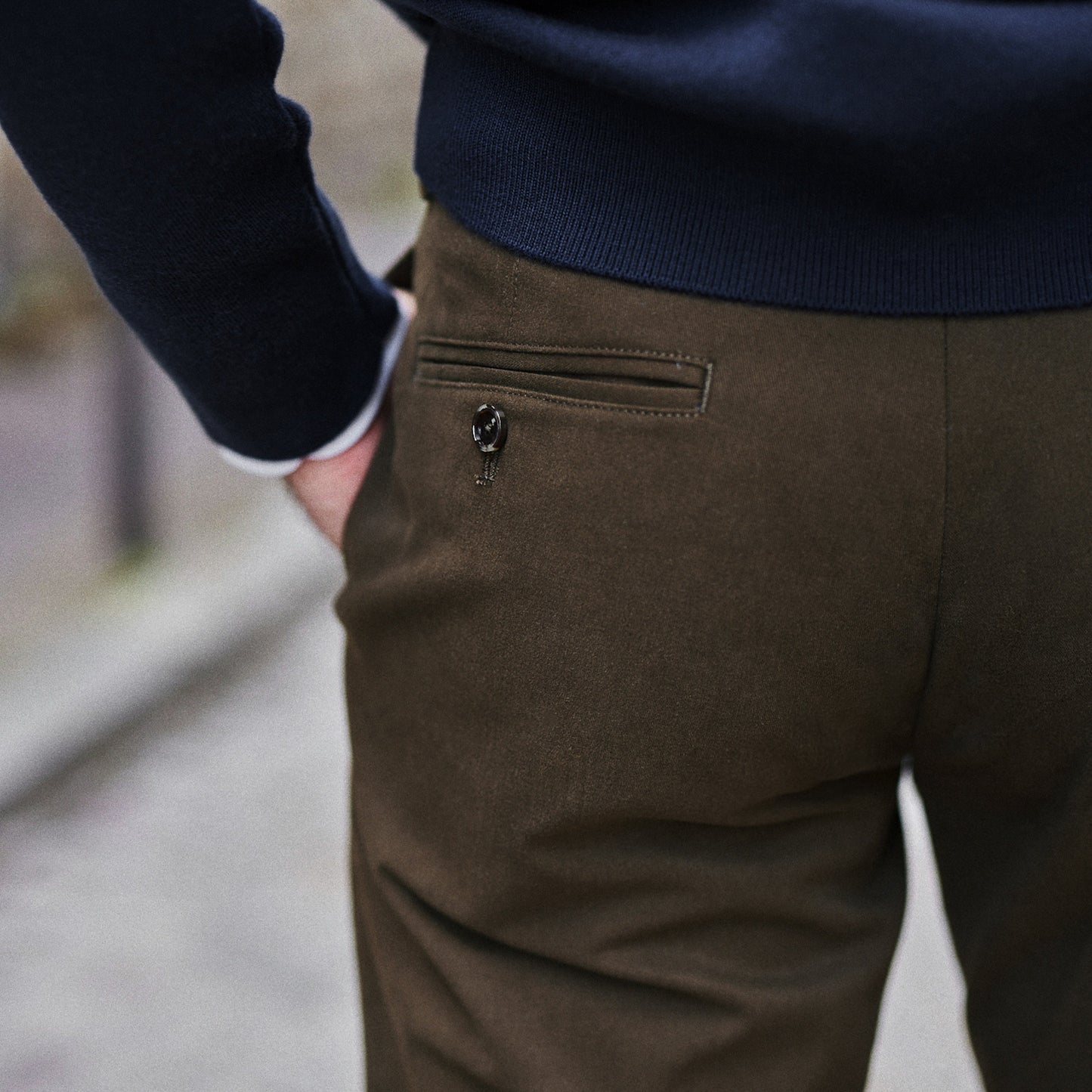 Le Chino Coton Oeko-Tex Homme