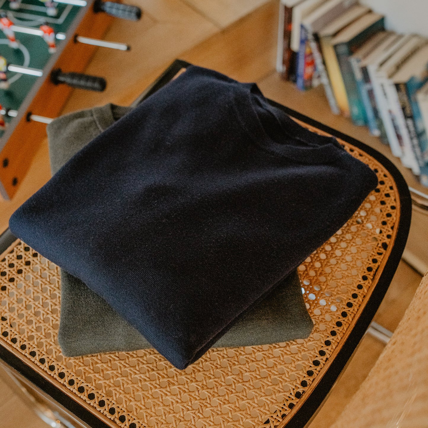 Le Pull Mérinos Interlock Homme