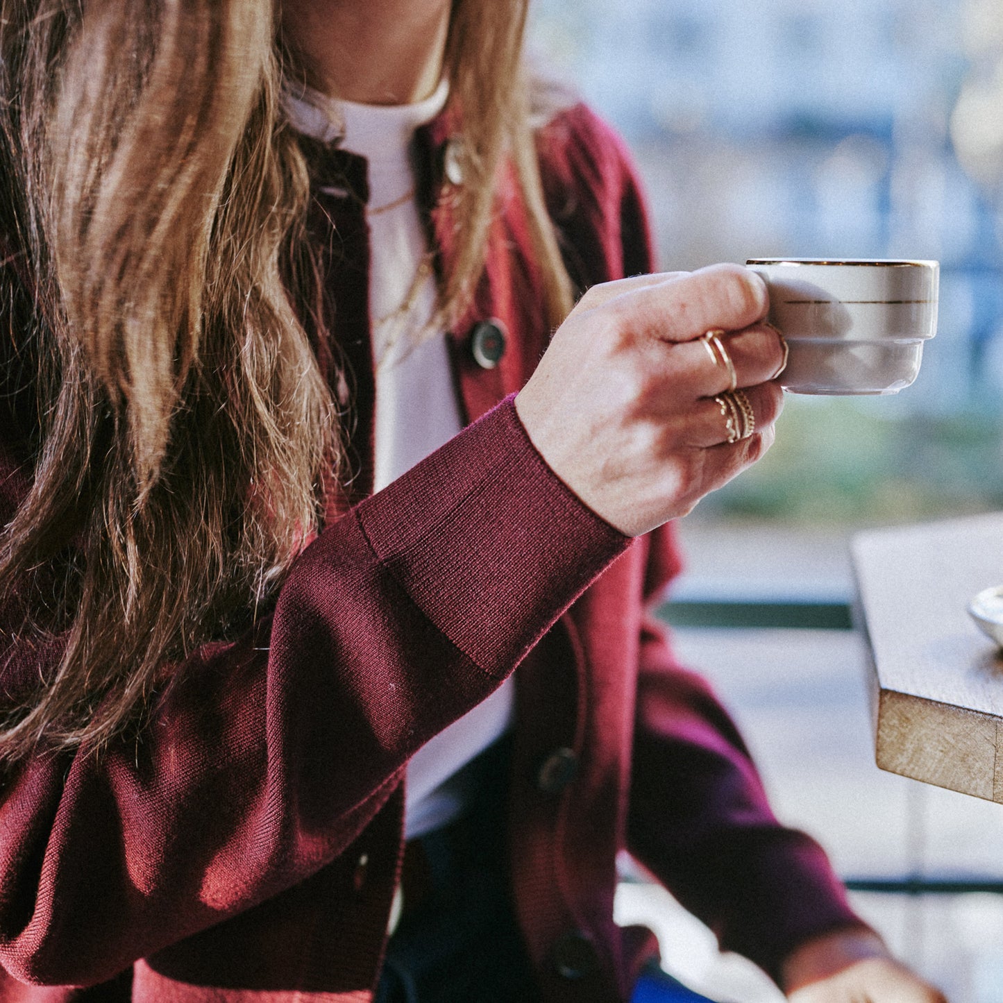 Le Cardigan Mérinos Femme