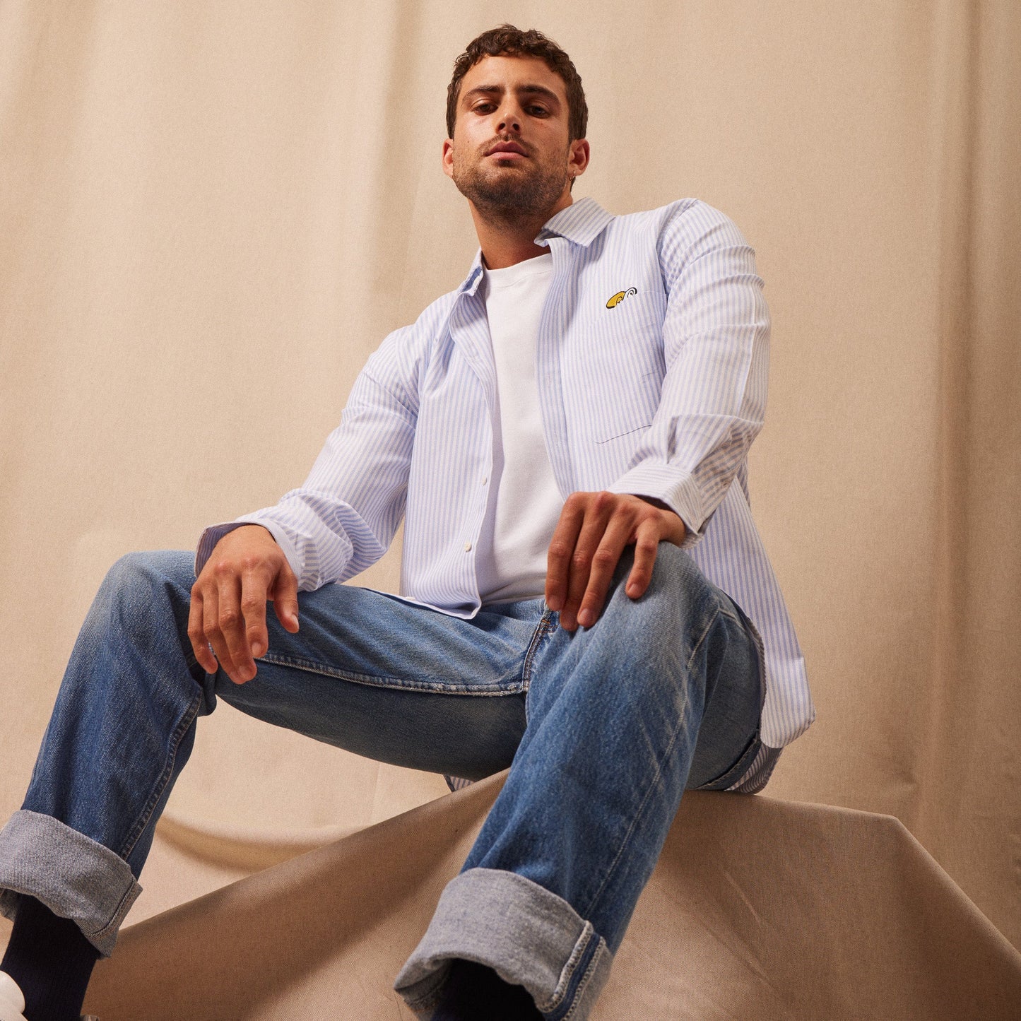 La Chemise Oxford Oeko-Tex Homme par Julien Michaud