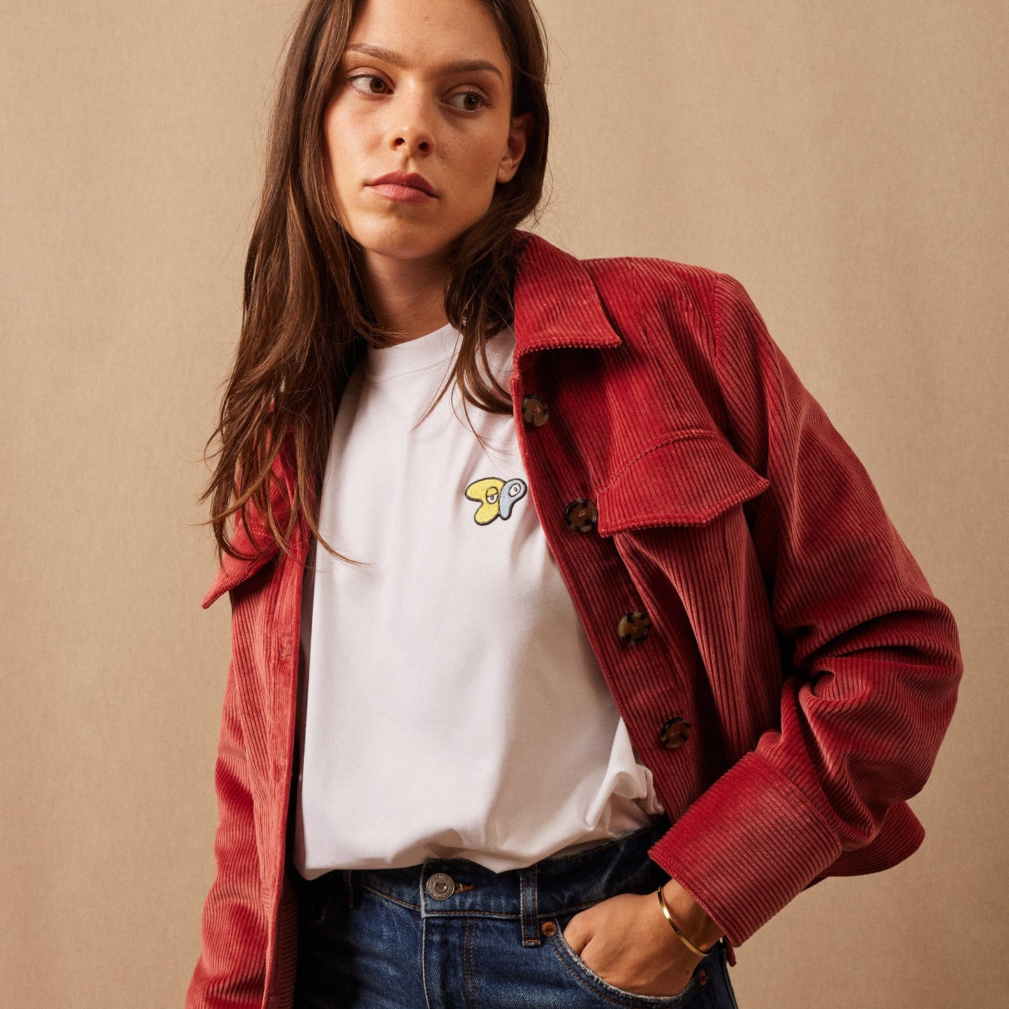 Le T-shirt Coton Supima Femme par Julien Michaud