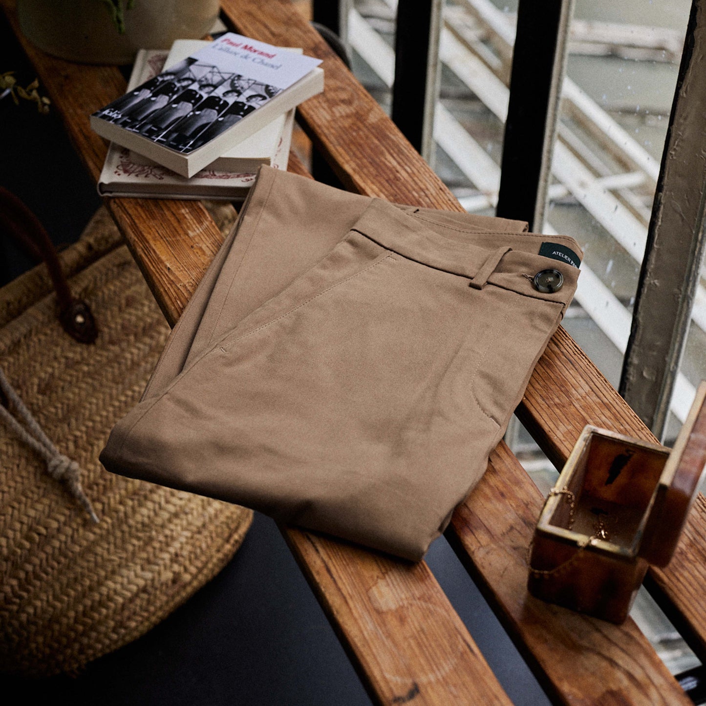 Le Chino Coton Oeko-Tex Femme