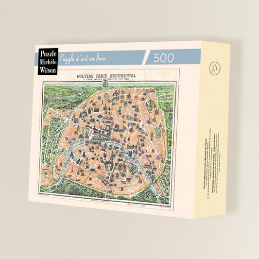 Puzzle Michèle Wilson - Plan de Paris monumental
