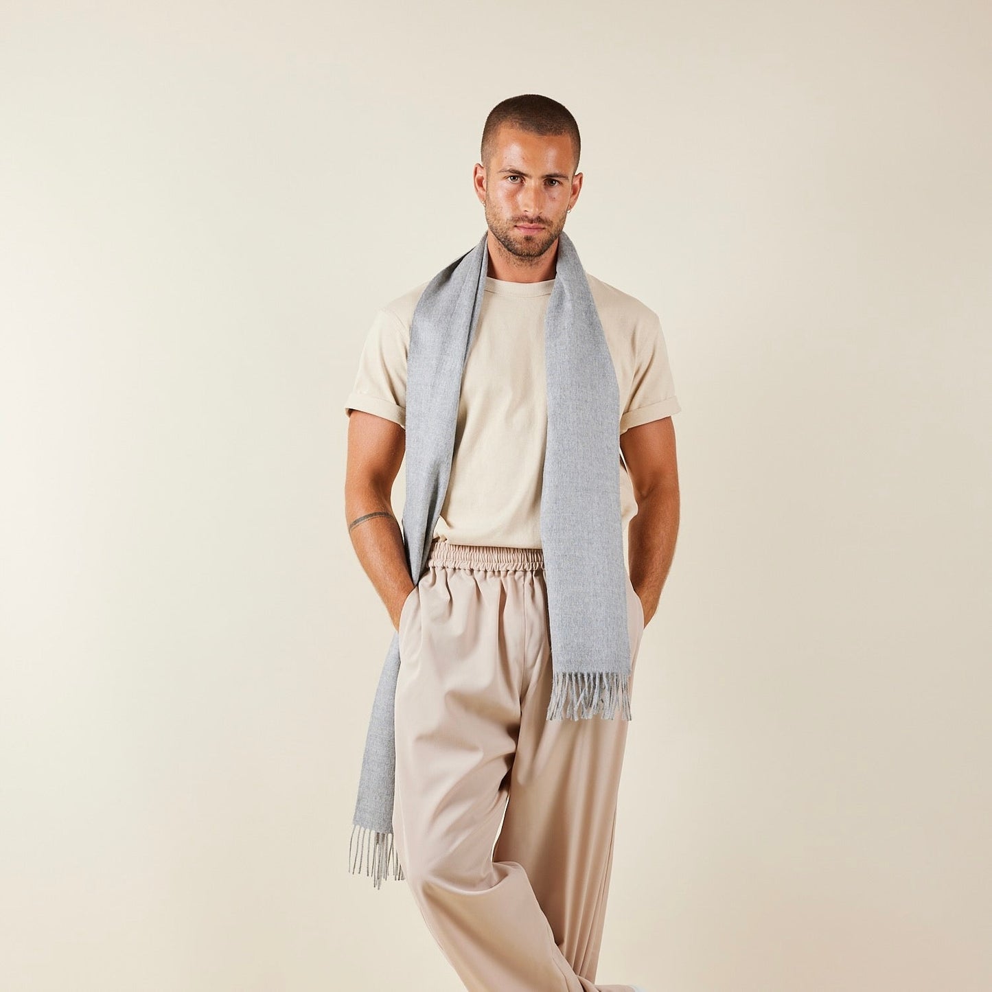 L'Echarpe Atalaya Oversize - Laine Baby Alpaga