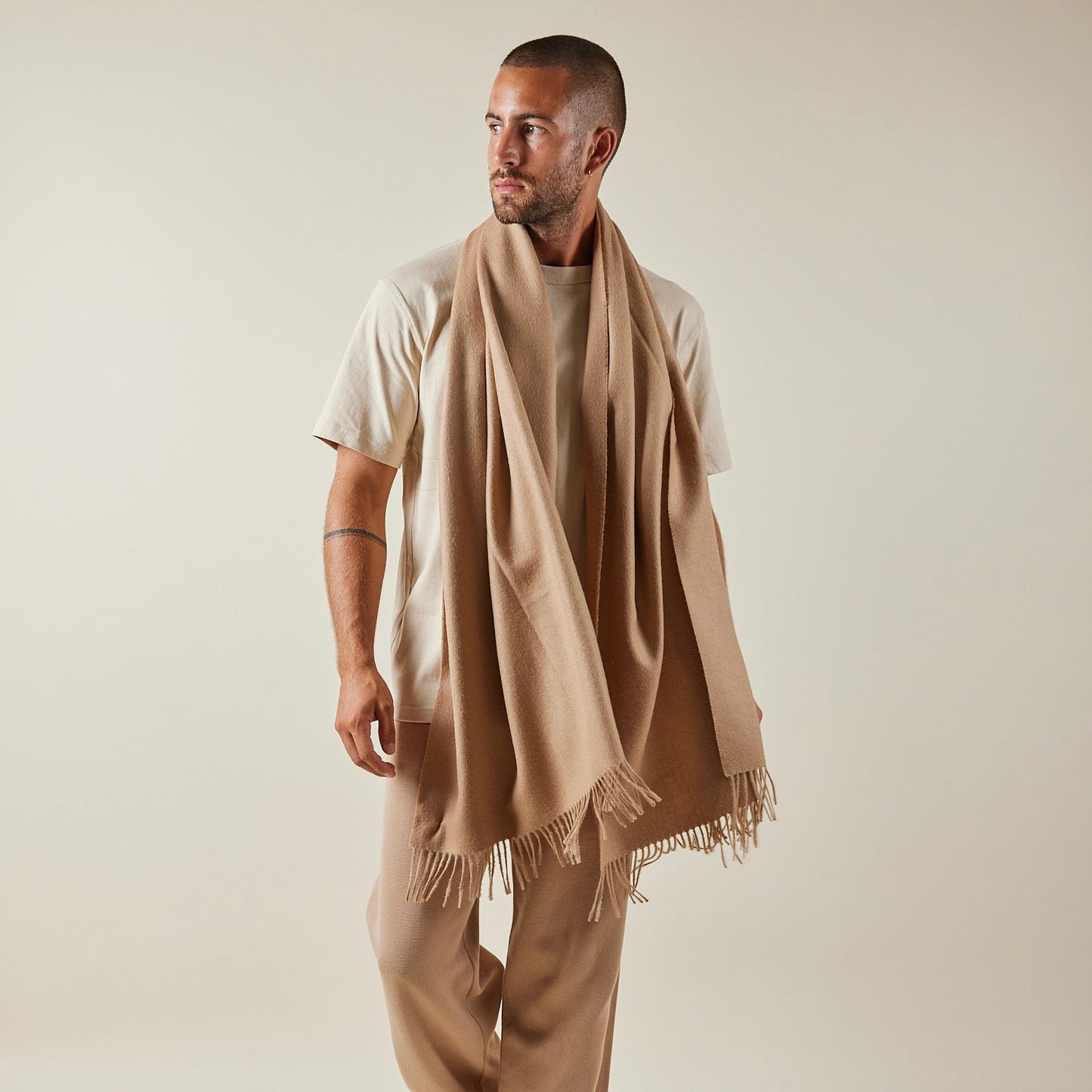 L'Echarpe Atalaya Oversize - Laine Baby Alpaga