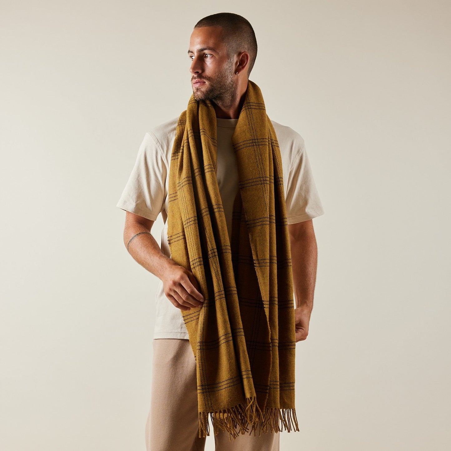 L'Echarpe Oversize Milford - Laine Mérinos