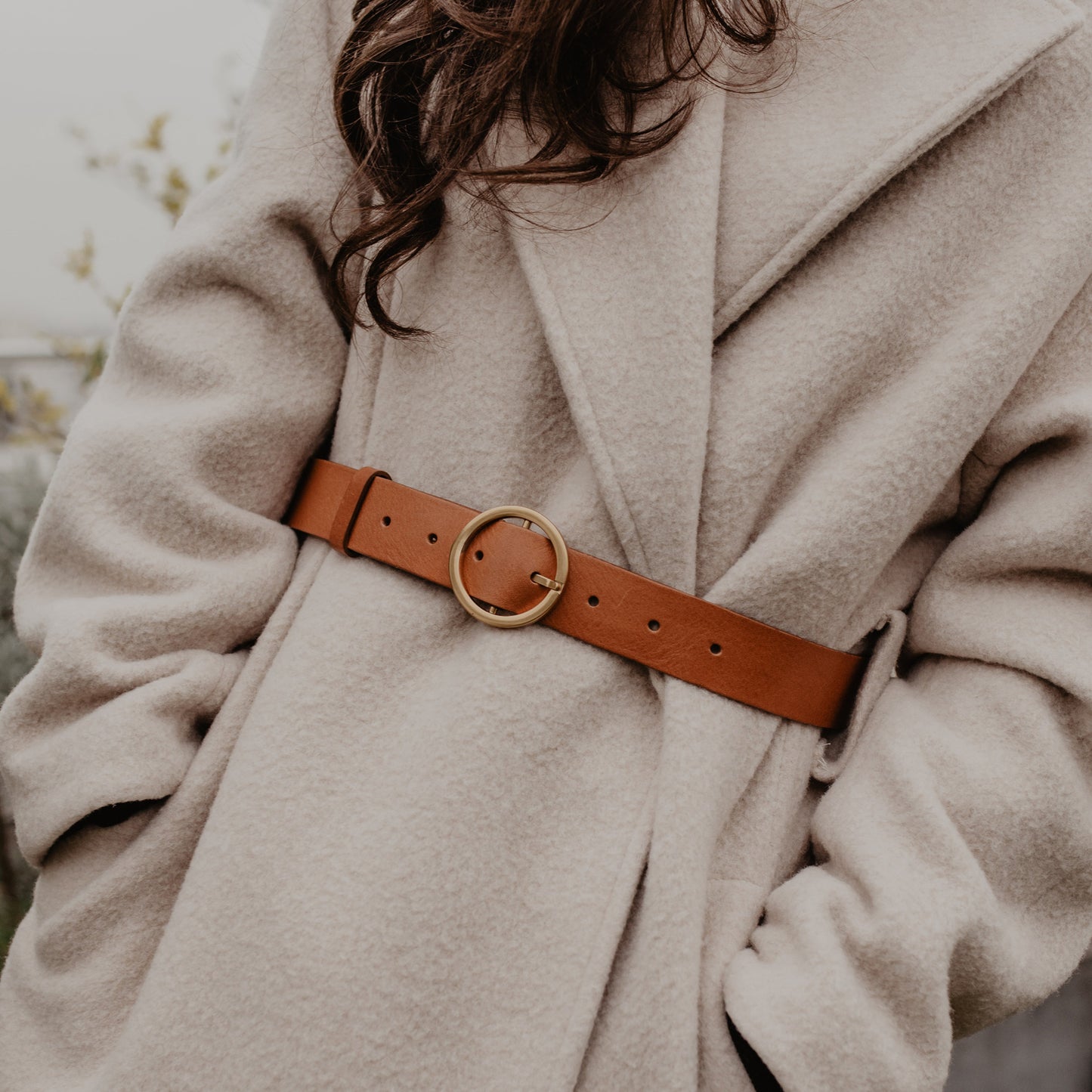 La Ceinture Cuir Végétal Amboise