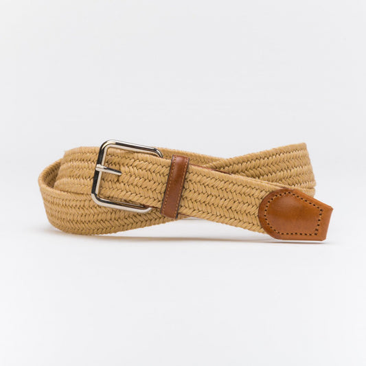 La Ceinture Tressée Lin Alzo
