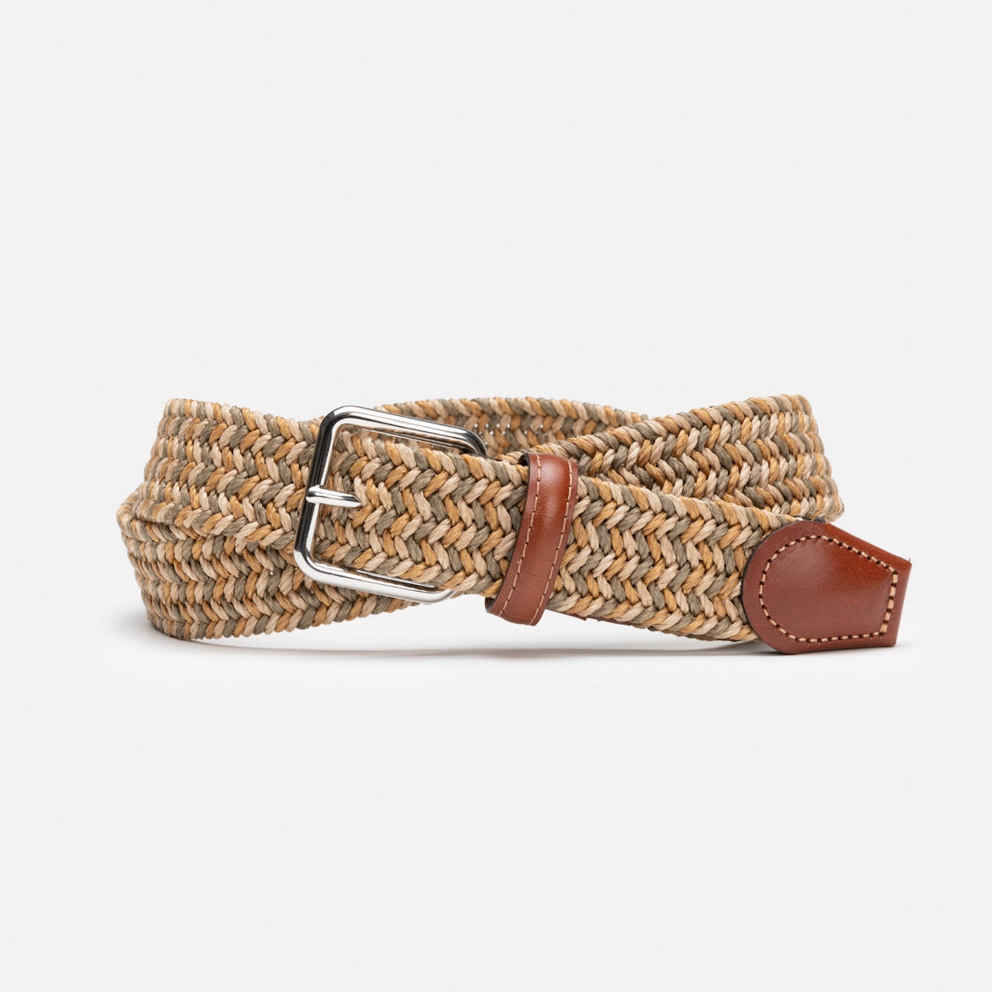 La Ceinture Tressée Lin Alzo