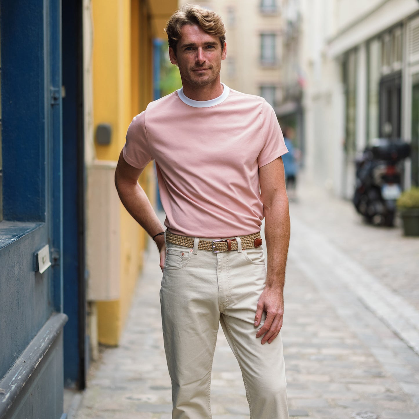 La Ceinture Tressée Lin Alzo