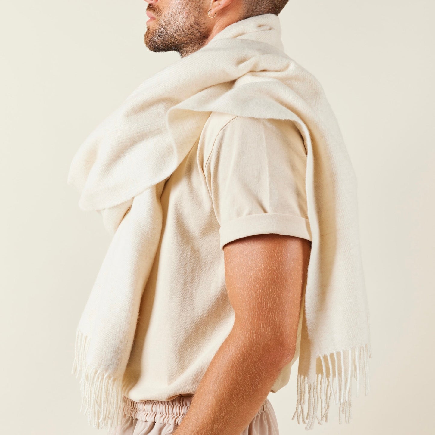 L'Echarpe Atalaya Oversize - Laine Baby Alpaga