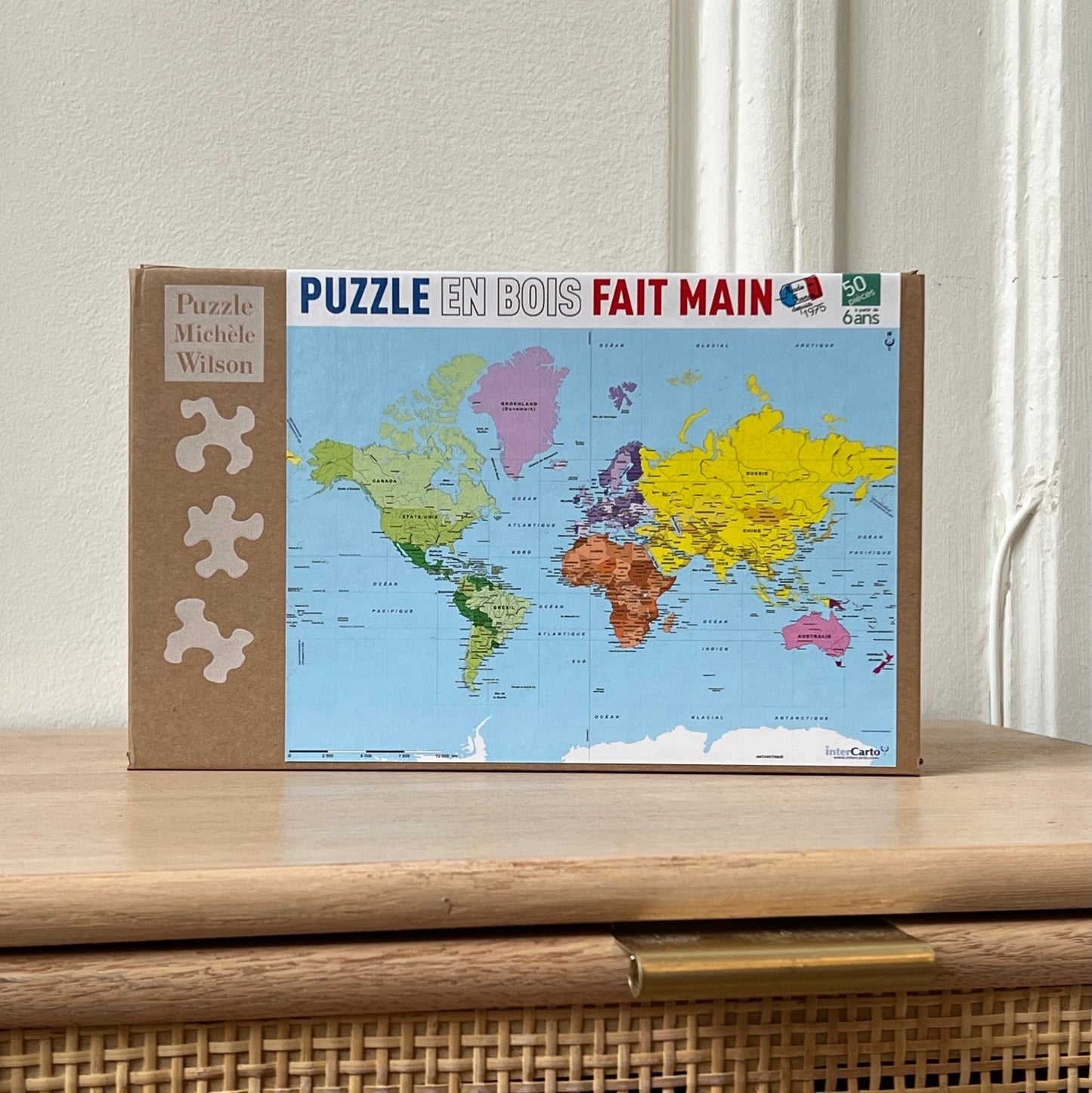 Puzzle Michèle Wilson - La Carte du Monde