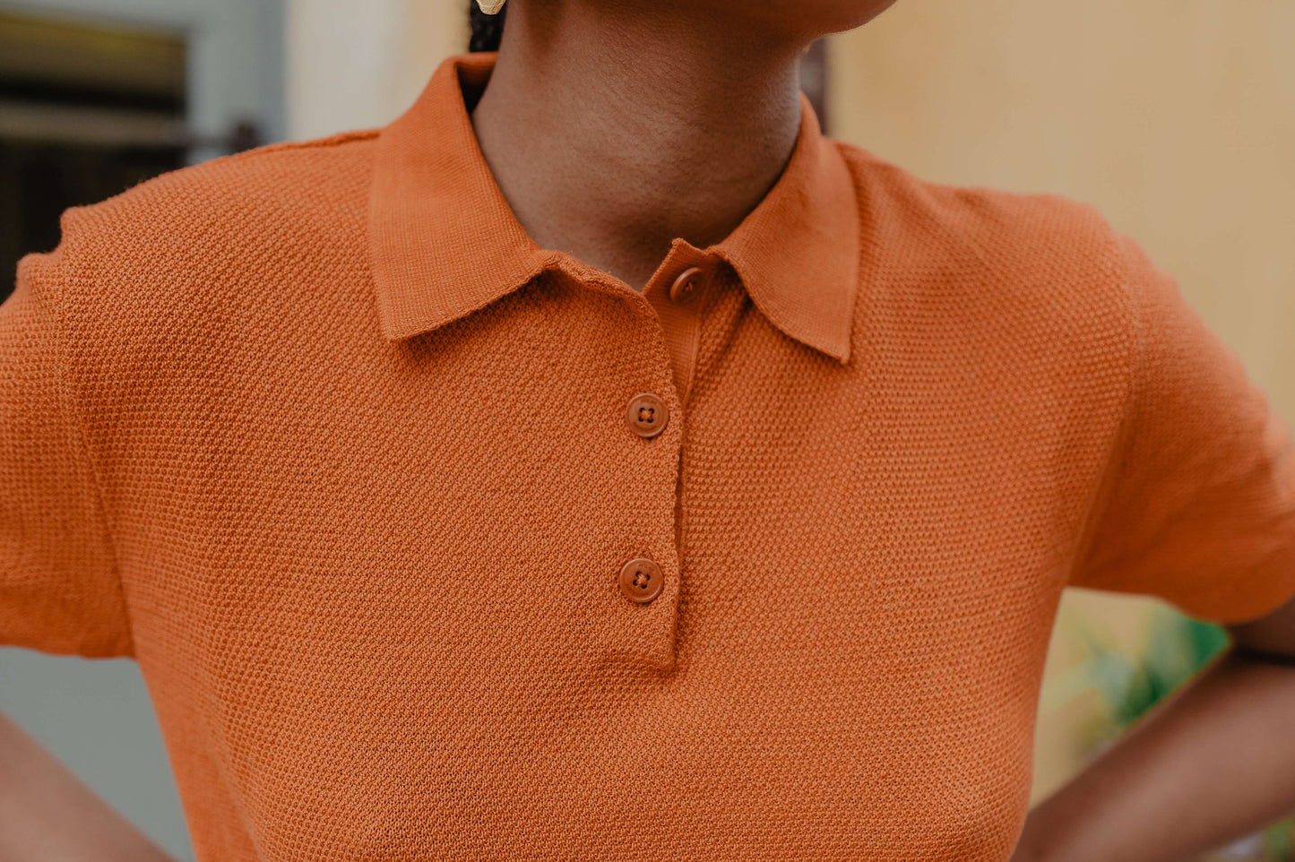 Le Polo Tricot Coton GOTS Femme