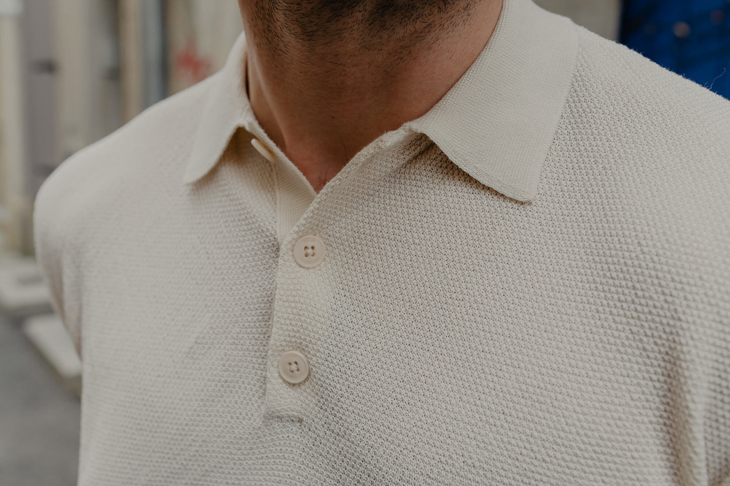 Le Polo Tricot Coton GOTS Homme